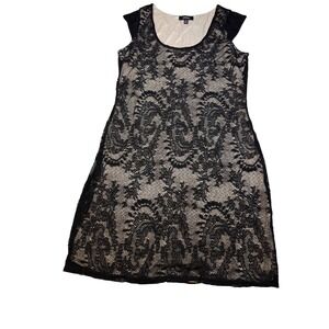 Express Lace‎ Overlay Dress - Sleeveless Party Cocktail Dress - Size M